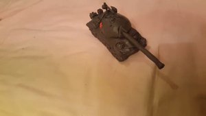 ИС-7 из пластилина