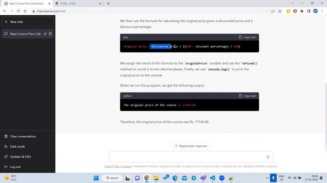 Solve JS problems using ChatGPT  | JavaScript | ChatGPT