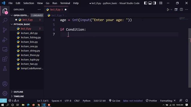 Python Control Flow || If Else in Python with Example Bangla Tutorial смотреть онлайн