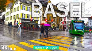 Basel, Switzerland Пешеходная Прогулка по Городу / Walking Tour