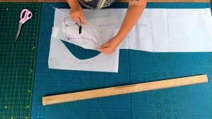 Эксклюзивная летняя накидка. Как раскроить летнюю накидку на все случаи жизни. Рубашечный крой.mp4