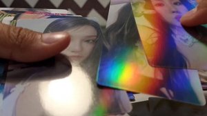 | распаковка кпоп карт от джисуми💋🫶🏻 |