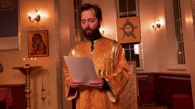 Вечерня на русском языке. Неделя по Рождестве Христовом, Богоотцев. 8 января 2022