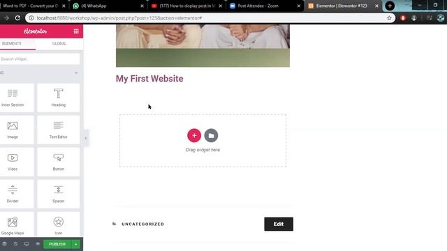 WORDPRESS "1st Session" смотреть онлайн