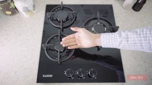 Газовая варочная панель на 3 конфорки EXITEQ EXH-202 - Видеобзор