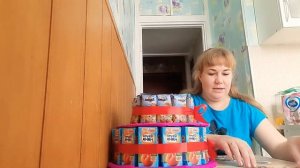 ТОРТ ИЗ СЛАДОСТЕЙ В ДЕТСКИЙ САД ?Моя первая работа?