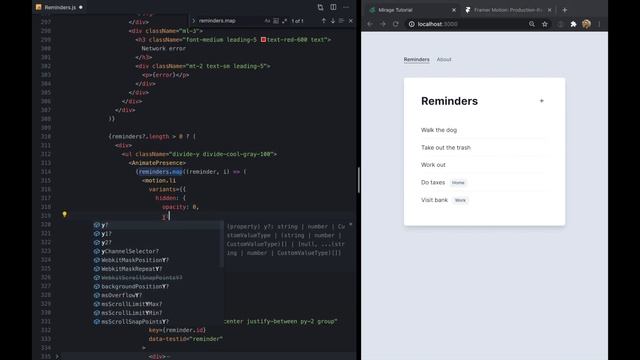 Animating Presence with Framer Motion смотреть онлайн