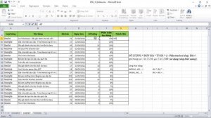 [M1-2023] - Tin học ứng dụng nâng cao M1 - Excel đề 06 mới