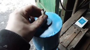 Пескоструйка для свечей своими руками.