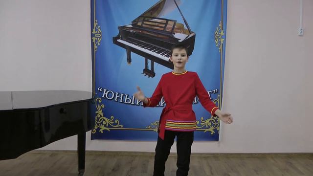 Яковлев Даниил. Русская народная песня "Ехал Ванька со Дубовки". смотреть онлайн