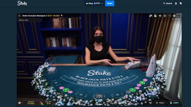 I copied ADIN ROSS'S BLACKJACK STRATEGY (Stake) смотреть онлайн