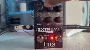 Review Pedal de distorsión Irin Extreme