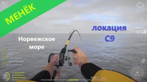 Русская рыбалка 4 - Норвежское море - Менёк на банке