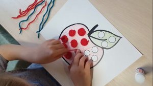 МК Аппликации из ниток