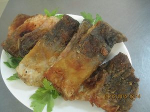 Жарим рыбу! Подготовка карпа для жарки порционными кусками