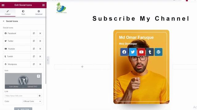 Elementor Team Section With Zooming Effect | Wordpress Builder смотреть онлайн