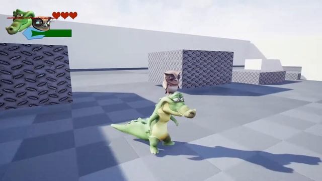 UE4 Week 6 Platformer Game progress