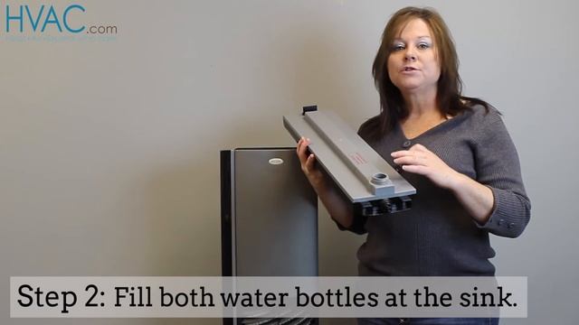 EssickAir D46-720 Tower Humidifier - How to Change/Fill Water Bottles (Essick Air) смотреть онлайн