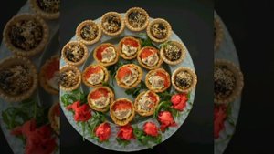 Закуски для фуршета.