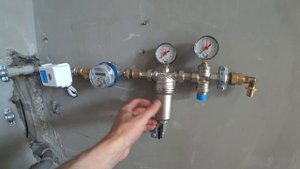 Часть 2. Узел ввода холодного и горячего водоснабжения в квартире от TIEMME. 4К.