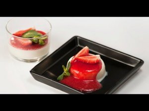 Панна-котта с клубникой | Привет, Италия!