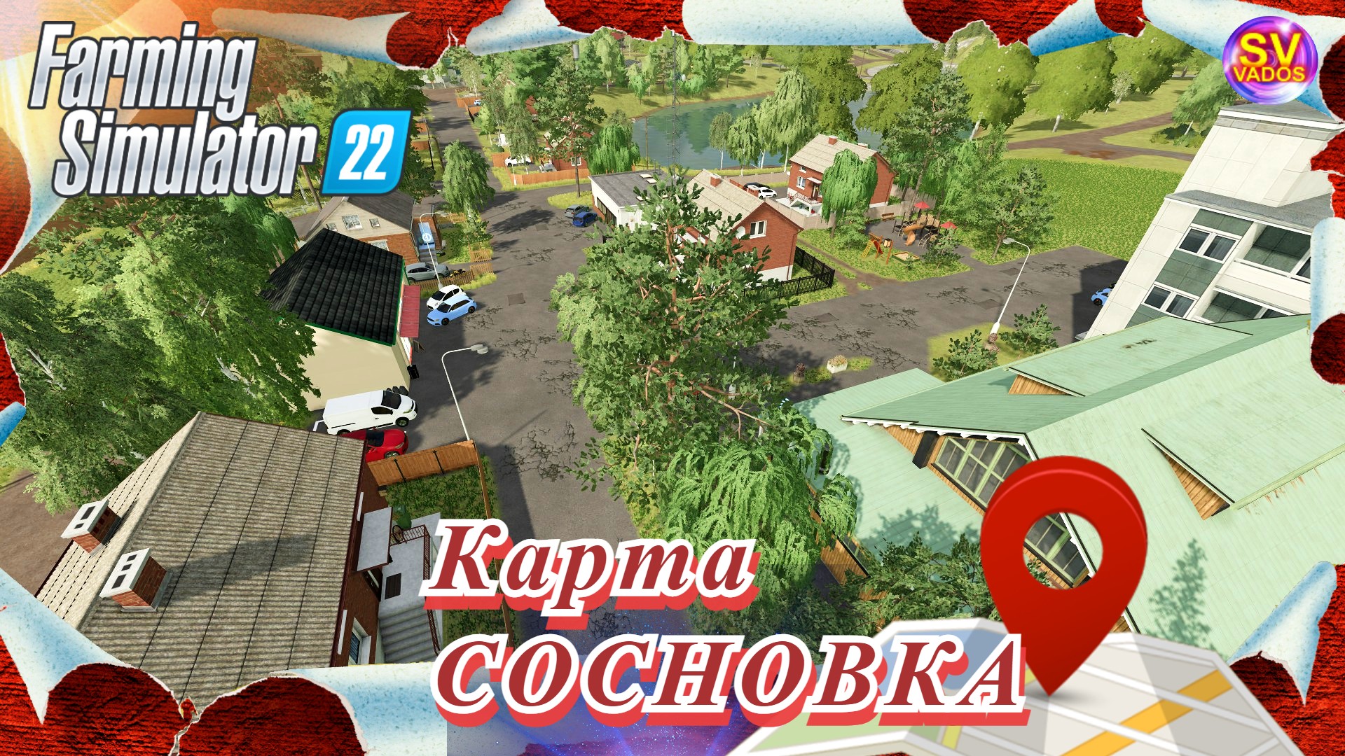 ✅Farming Simulator 22?КАРТА СОСНОВКА