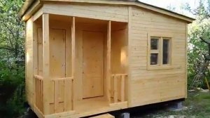 Бытовка мини домик для жилья на даче 5 метров