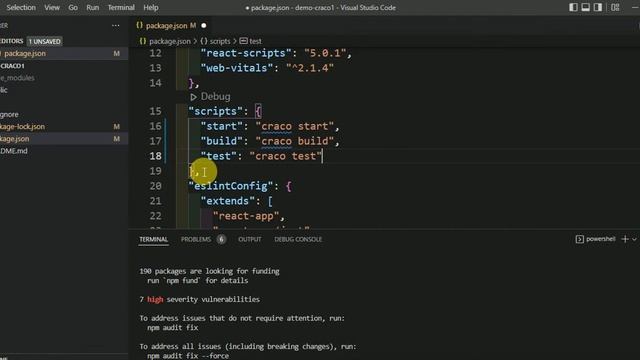 What is the use of CRACO / Using craco.config.js file in React | Installing CRACO | смотреть онлайн