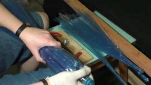 Метла из пластиковых ПЭТ бутылок