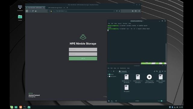Linux Mint adds SFX to Docker Volume creation/attach/detach смотреть онлайн