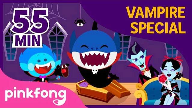 Halloween Vampire Special | +Compilation | Halloween Songs | Pinkfong Songs for Children смотреть онлайн