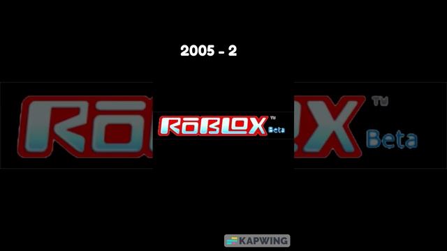 Roblox Logo Evolution Then VS Now (1989-2023)