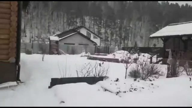 Наша дача в середине НОЯБРЯ. Обзор смотреть онлайн