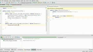 TDD Tutorial | Count characters in Java string | TDD Basic Kata Intellij