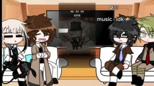 ADA react to Atsushi as Lyney || RUS/ENG ||