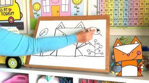 Shape Fox Directed Drawing