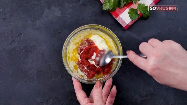 Эффектный ужин: фаршированный мясом картофель под соусом - Рецепты от Со Вкусом