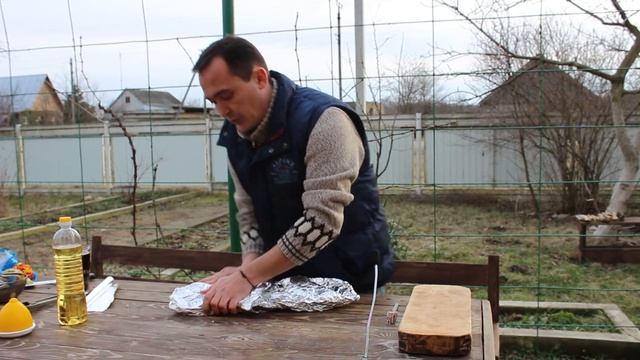 Очень вкусный кролик на мангале!