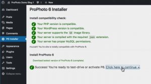 ProPhoto Installer Plugin