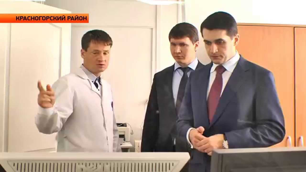 "Александр Прокопьев в Красногорском районе" ("Новости ОТН", 02.04.15г., Бийск)