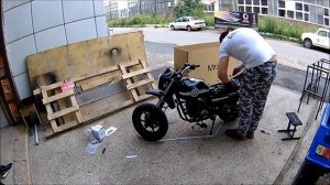 Сборка мотоцикла LYFAN PONY 100