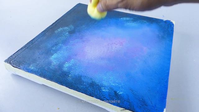 🌌🌎 захватывающая вселенная начинается с точки !! расслабляющая картина акрилом #63