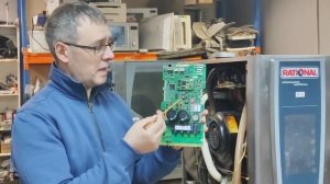 Восстановление процессорной платы управления А2 пароконвектомата RATIONAL SCC 61 We