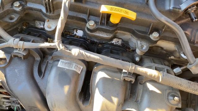 PCV Valve Replacement (Hyundai, Kia) GDI Engine Burning Oil смотреть онлайн