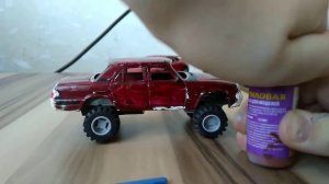 урок 6 как сделать ржавчину на масштабную модель