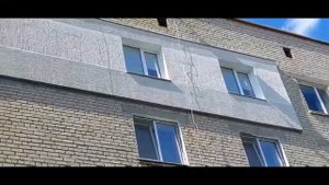 Утепление фасада полистиролом 100 мм. Не ленись- утеплись!