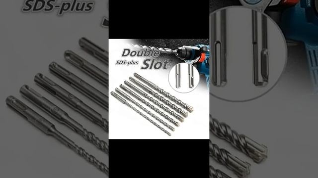 SDS Plus Crosshead Twin spiral Hammer Round Shank Drill Bits