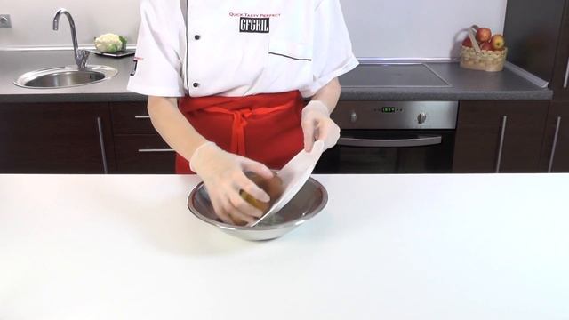 Стейк морской форели в апельсиново-горчичном маринаде GFGRIL (GF-650BBQ)