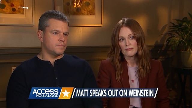 Matt Damon Says He Knew That Harvey Weinstein Had Once Harassed Gwyneth Paltrow | Access Hollywood смотреть онлайн