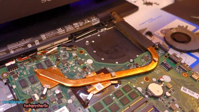 How to fix overheating Acer laptop, clean the heat sink and fan (Aspire V3 574G) смотреть онлайн
